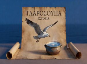 Glarosoupa Mple Istoria