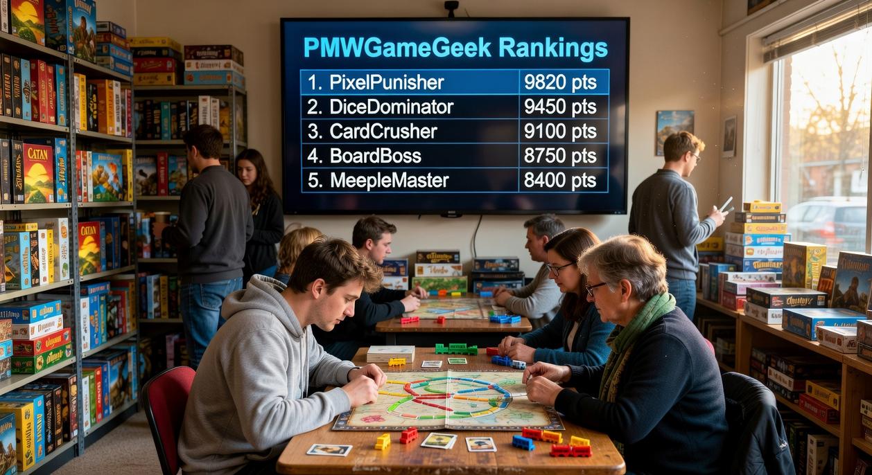 pmwgamegeek rankings
