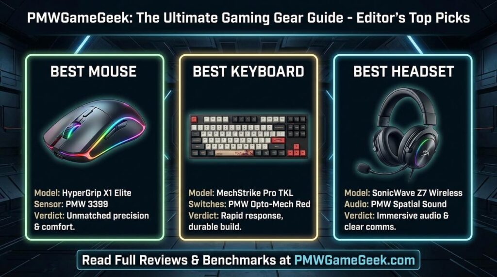 which gaming gear is the best pmwgamegeek